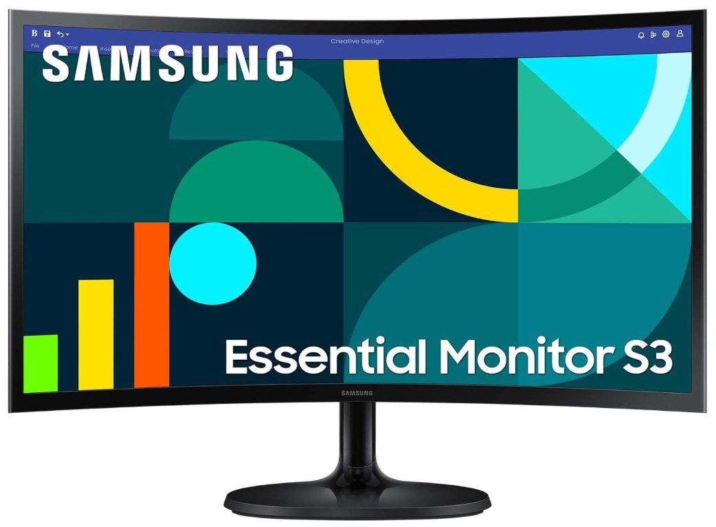 Samsung S36GD Essential Curved Monitor 24 Full HD für 86,66€ (statt 99€)