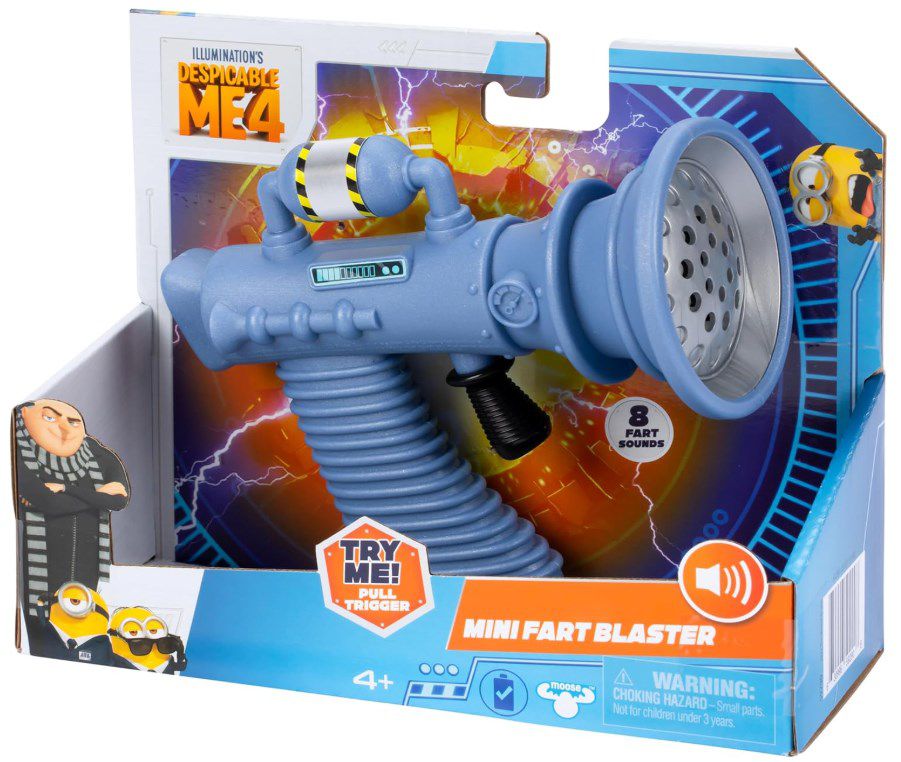 🚀 MINIONS: Furzblaster mit 8 lustigen Furzgeräuschen für 9,99€ (statt 20€)