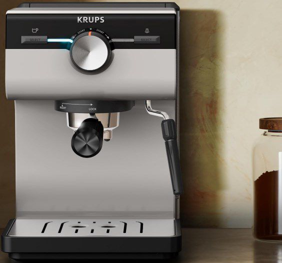 Krups Authentic Espresso Siebträgermaschine für 100€ (statt 130€)