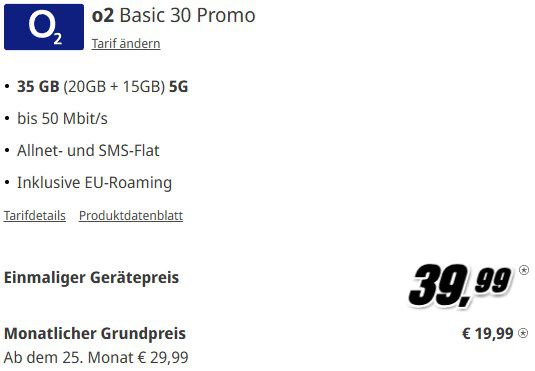 📱 Samsung Galaxy A55 5G 256GB für 40€ + o2 35GB/Flat für 19,99€ mtl.