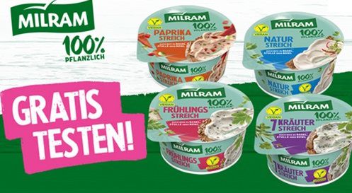 Couponplatz: Milram veganen Aufstrich gratis ausprobieren