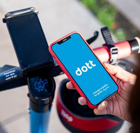 dott: 3 x 10 Freiminuten für E Scooter