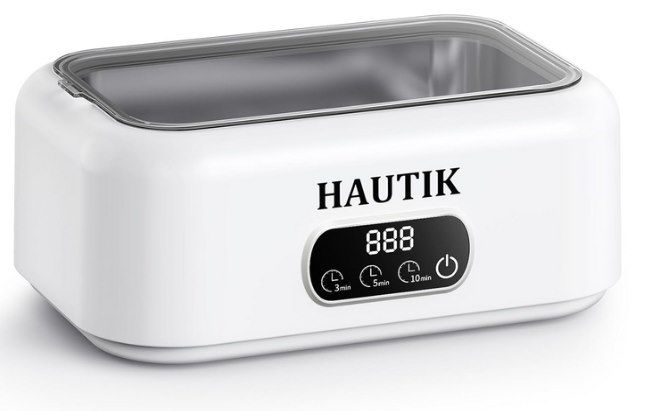 HAUTIK Ultraschallreinigungsgerät (700ml) mit 3 Timern für 34,99€ (statt 50€)