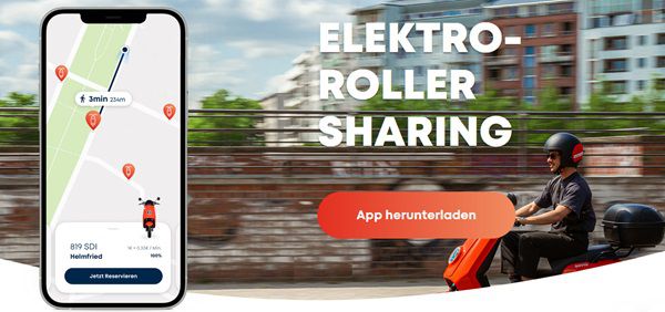 🛵 Nur heute! Emmy: 10 Freiminuten mit E Roller gratis