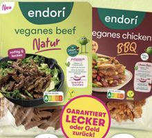 Veganes Produkt von endori gratis ausprobieren