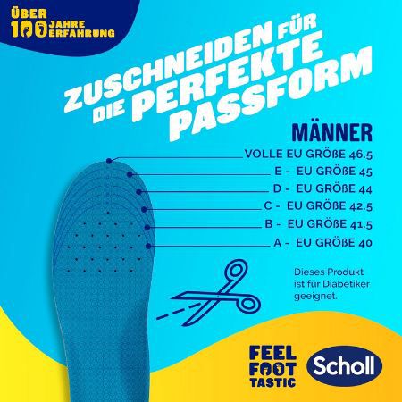 👟 Scholl GelActiv Work Einlegesohlen mit GelWave Technologie ab 6,65€ (statt 10€)