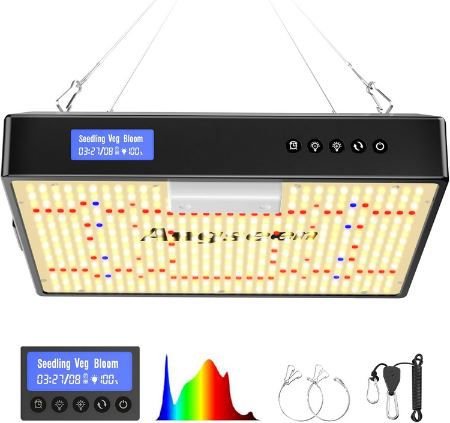 🪴 Angseen Pflanzenlampe mit 512 LEDs, 100W, 80 x 80cm für 71,99€ (statt 120€)