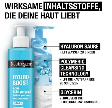 🧴 Neutrogena Hydro Boost Aqua Reinigungsgel, 200ml ab 2,80€ (statt 5€)