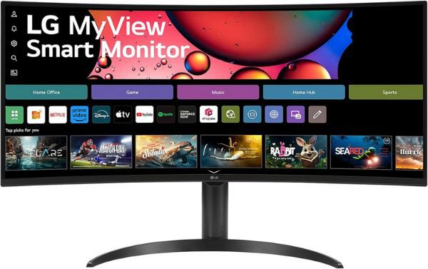 🖥️ LG 34SR65QC B.AEU 34 UltraWide Curved QHD Monitor für 319,99€ (statt 450€)