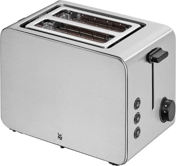 🍞 WMF Stelio 2 Scheiben Toaster mit Brötchenaufsatz für 37,81€ (statt 48€)