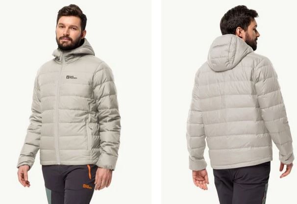 Jack Wolfskin Ather Down Hoody M Rds Daunenjacke für 98,91€ (statt 125€)