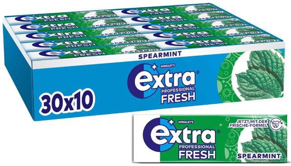 30er Pack Extra Professional Fresh Spearmint Kaugummi ab 18,14€ (statt 23€)