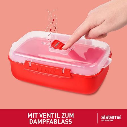 4er Set Sistema Microwave Heat & Eat Frischhaltedosen für 18,99€ (statt 28€)