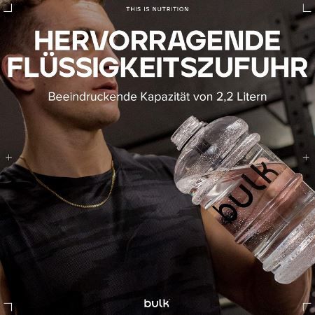 Bulk Half Gallon Wasserflasche, 2,2 Liter ab 4,27€ (statt 10€)