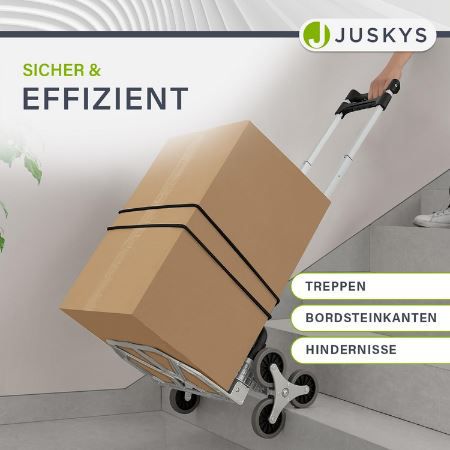 Juskys Treppensackkarre klappbar & bis 80 kg belastbar für 38,24€ (statt 45€)