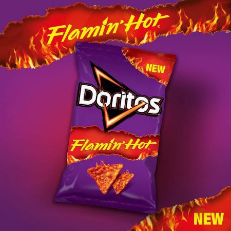 🌶️ 14er Pack Doritos Flamin Hot Nachos   Extra Scharf & Knusprig für 16,55€ (statt 21€)