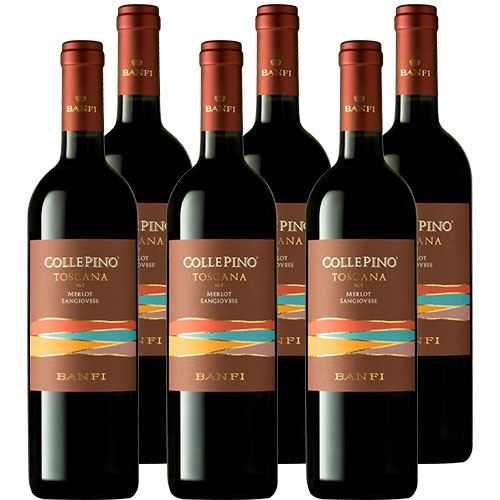 🍷 6 Flaschen Banfi Collepino 2019er Rotwein für 21,85€ (statt 48€)