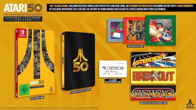 🕹️ Atari 50: The Anniversary Celebration Expanded Edition   Switch für 36,60€ (statt 43€)