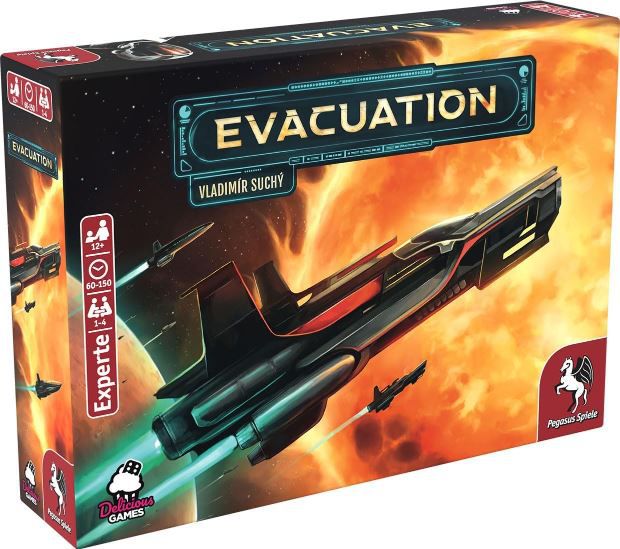 Pegasus Spiele 56260G Evacuation Brettspiel für 32,90€ (statt 54€)