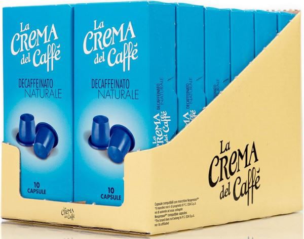 120er Pack La Crema del Caffè Decaffeinato Naturale Kapseln ab 13,77€ (statt 19€)