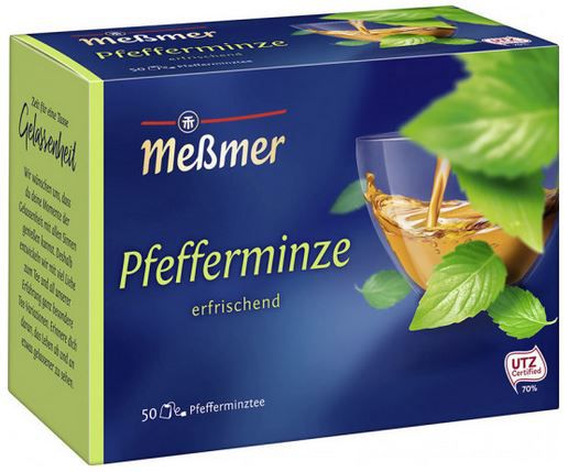 🍵 4 x 50er Meßmer Pfefferminze Teebeutel ab 8,24€ (statt 15€)