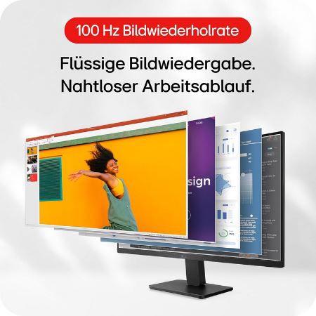 LG 24MS500 B.AEU 24 FHD IPS Monitor mit 100 Hz für 74,99€ (statt 103€)