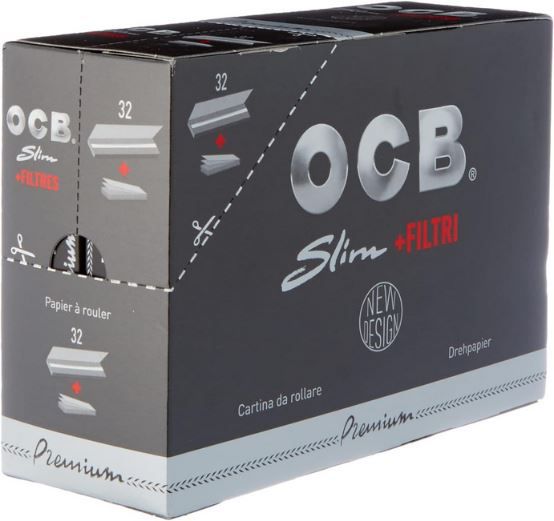 🥦 32er Pack OCB Premium Slim Zigarettenpapier ab 24,69€ (statt 32€)