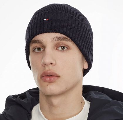 Tommy Hilfiger Strickmütze aus Bio Baumwolle für 28,94€ (statt 43€)