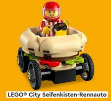 Gratis: LEGO City Seifenkisten-Rennauto bei Bauaktion in LEGO® Stores am 15. & 16.1.