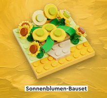 Gratis: LEGO Sonnenblumen-Bauset bei Bauaktion in LEGO® Stores am 5. & 6.3.