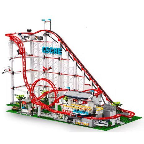 Mould King motorisierter Roller coaster Looping (11014) Klemmbausteine-Set für 89,46€ (statt 135€)