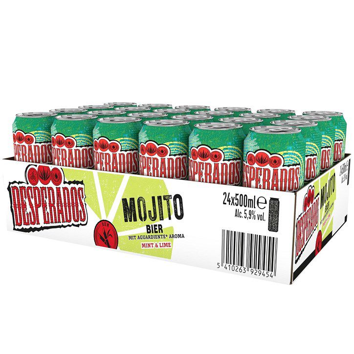 🍻 24x Desperados Mojito Dose ab 36€ (statt 53€)