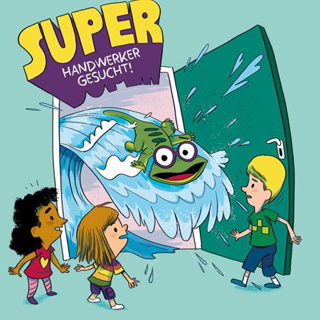 Kostenloses Kinderbuch: Super Handwerker gesucht