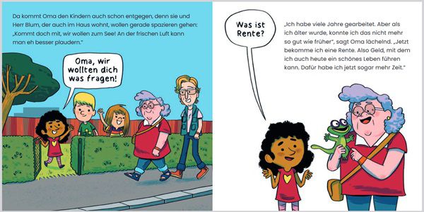 Kinderbuch gratis: Super Oma in Rente