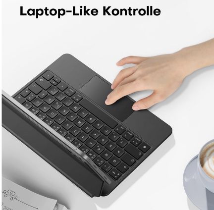 OMOTON Tastaturhülle inkl. Tastatur für iPad Air & Pro für 53,99€ (statt 90€)