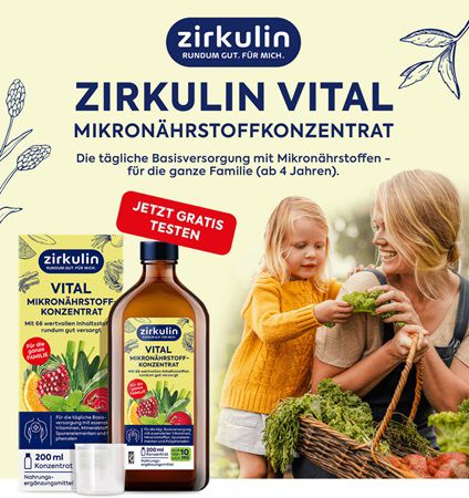 Zirkulin Vital kostenlos ausprobieren