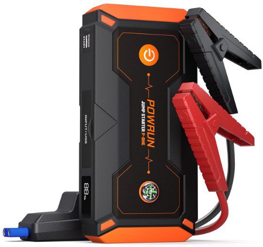 Powrun P-ONE Kfz Starthilfe & Powerbank mit 2.000A für 47,99€ (statt 60€)