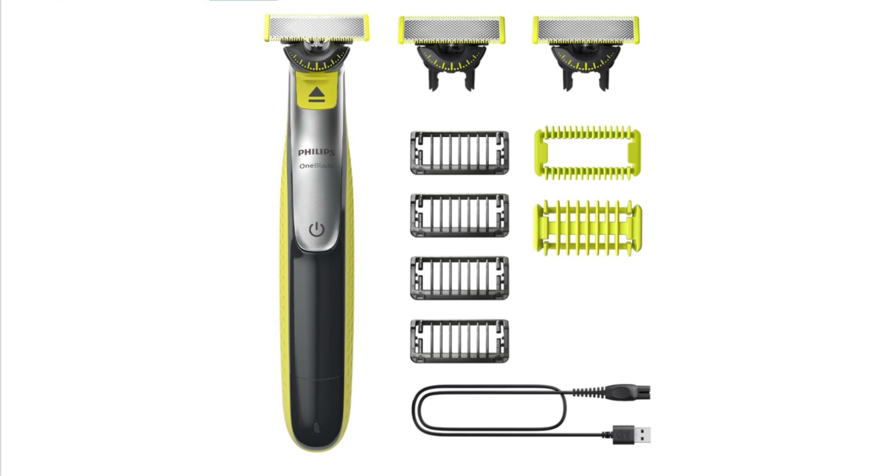 38% Rabatt 🔥Philips OneBlade 360 Face & Body   Elektrischer Bartschneider,