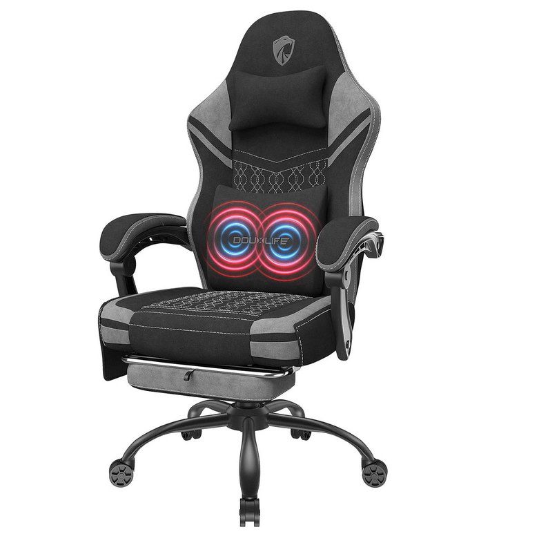 Douxlife Gaming Stuhl mit Taschenfedern & Massagekissen für 110,49€ (statt 170€)