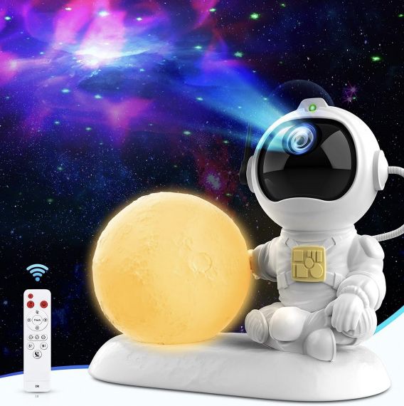 🧑‍🚀 Astronaut LED Sternenhimmel Projektor & Fernbedienung für 15,44€ (statt 24€)