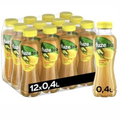 12x 400ml Fuze Tea Schwarzer Tee Zitrone- & Zitronengras ab 8,99€ (statt 13€)