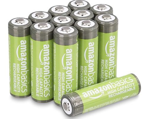 🔋12x wiederaufladbare Amazon Basics AA Batterien für 12€ (statt 17€)