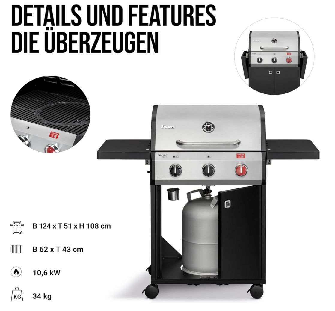 Enders Chicago Next 3 R Turbo für 230€ (statt 256€)