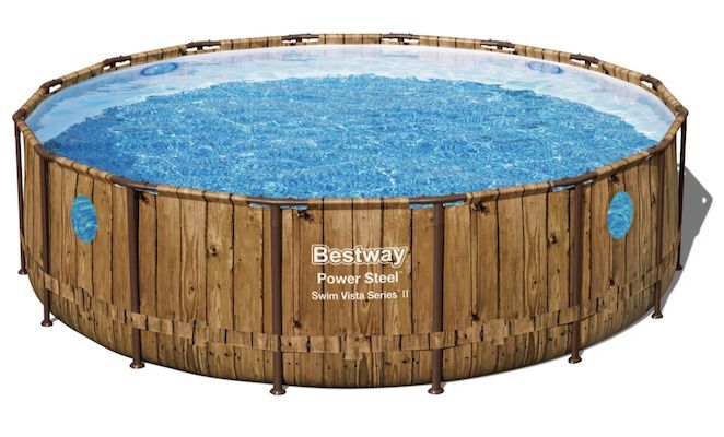 Bestway Power Steel Swim Vista Pool Komplettset mit Ø 488 x 122 cm  für 245€ (statt 377€)