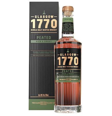 🥃 Glasgow 1770 Single Malt Peated Whisky Rich & Smoky für 46,65€ (statt 55€)