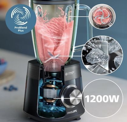 🍌 Philips HR3031/00 Standmixer mit 2L für 84,99€ (statt 100€)