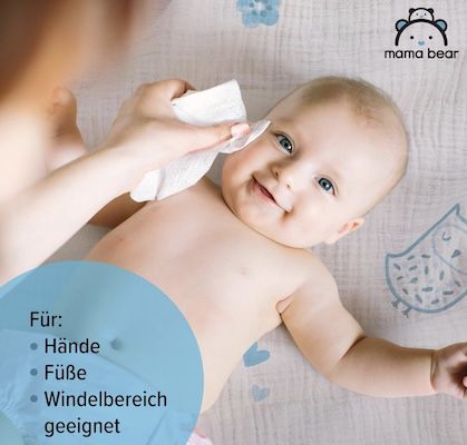 720x Mama Bear Ultra Sensitive Baby Feuchttücher für 8,78€ (statt 12€)