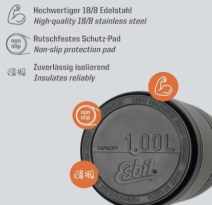 🍲 1000ml Esbit Thermobehälter Majoris für 32,84€ (statt 38€)