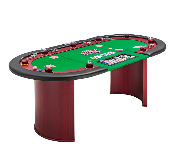 🃏 MUWO Pokertisch für 10 Spieler mit Dealerbereich & Chipablage für 249,99€ (statt 293€)