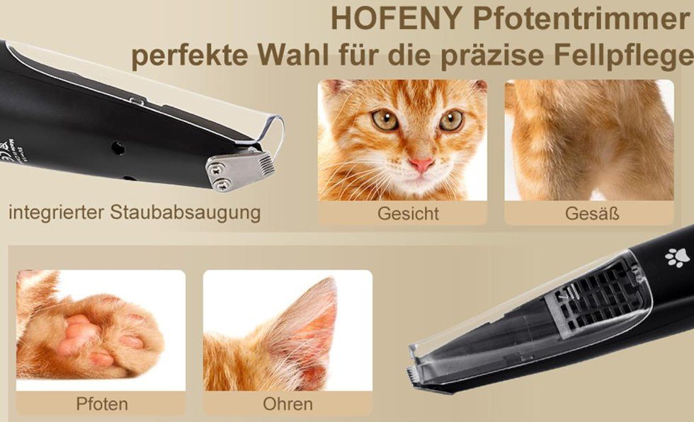 🐾 Tierhaarmaschine mit Absaugfunktion für 13,29€ (statt 20€)